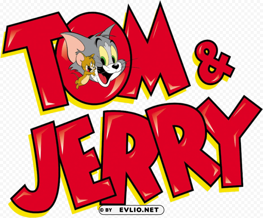 tom and jerry cartoon logo PNG transparent graphics bundle png - Free PNG Images ID 694ff22a