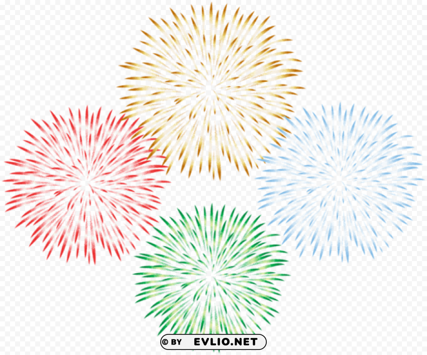 fireworks Transparent PNG Isolated Item