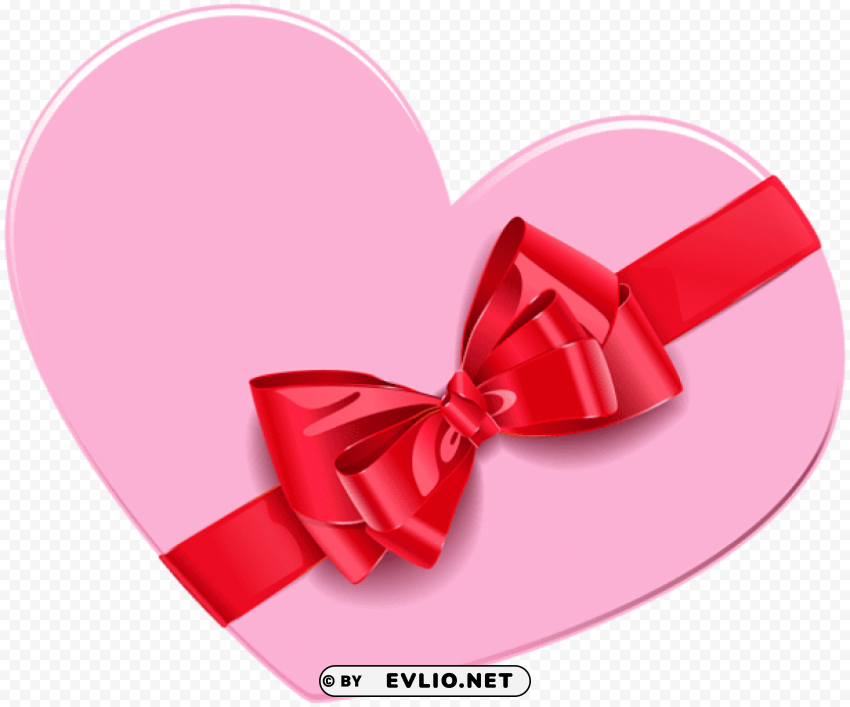 heart gift box Transparent PNG Illustration with Isolation