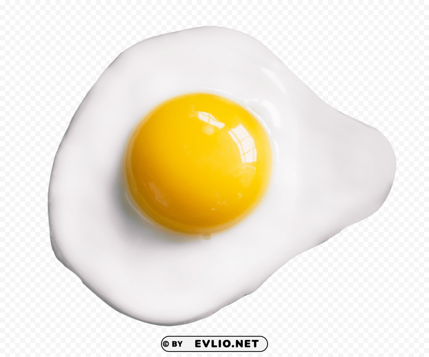 fried egg Isolated Subject in Clear Transparent PNG