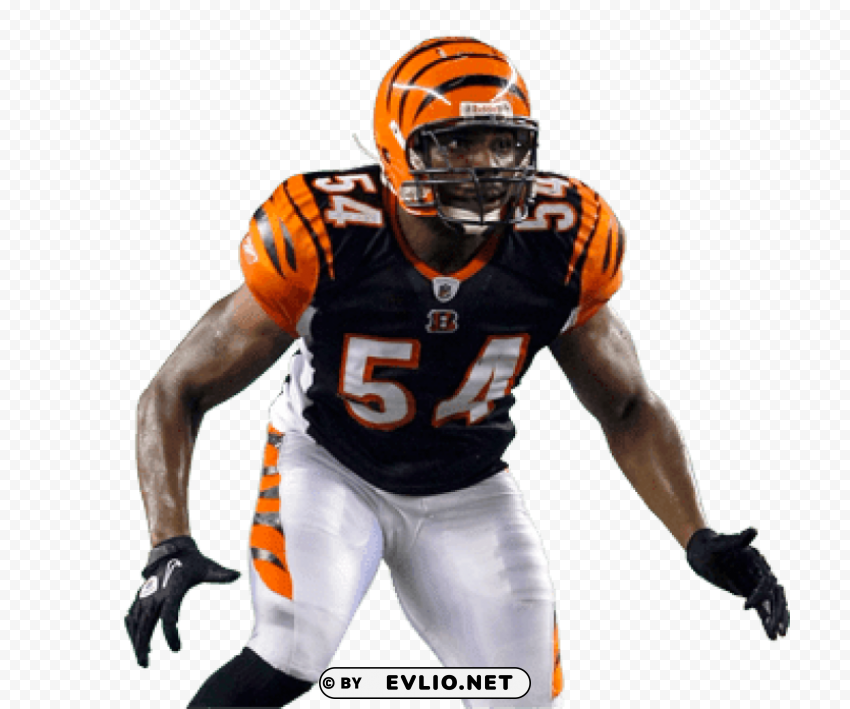 cincinnati bengals player Isolated Subject on HighQuality PNG
