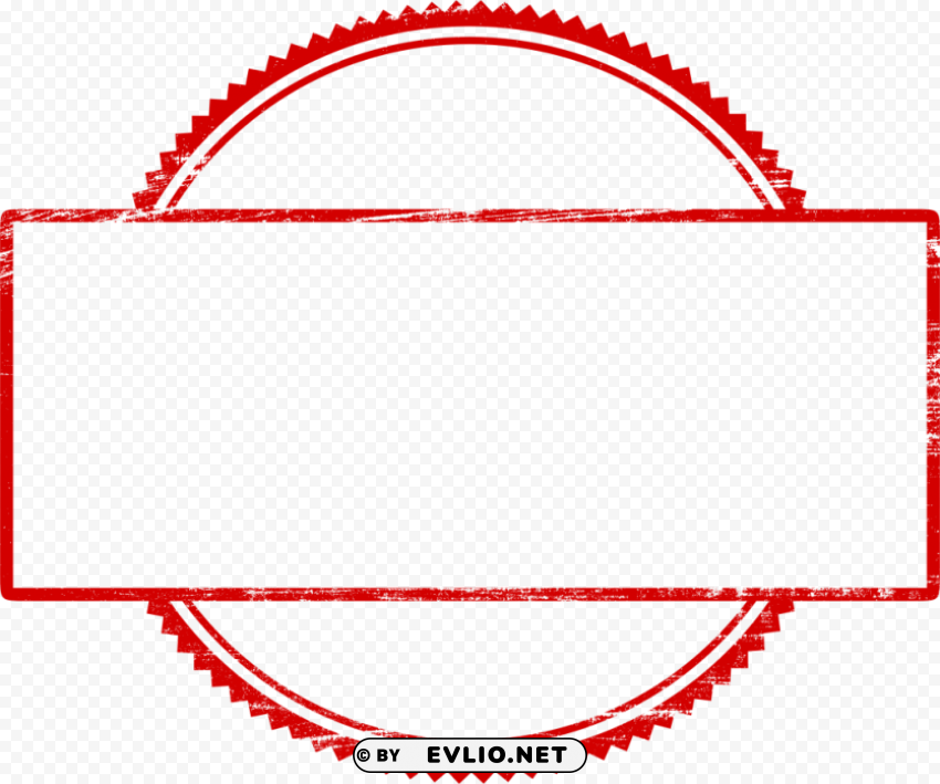 empty stamp PNG Image with Transparent Isolated Graphic Element