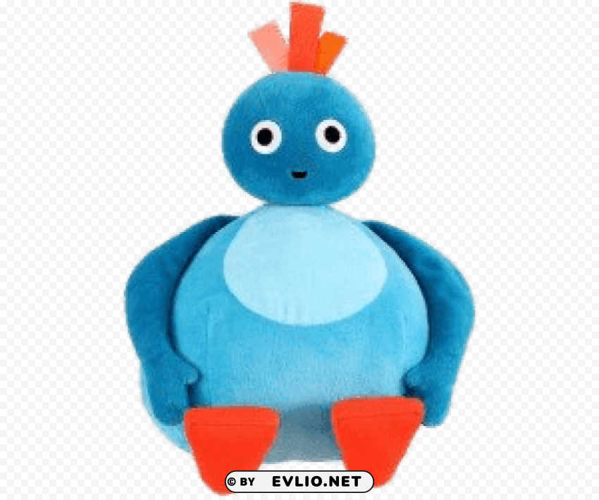 great big hoo soft toy Isolated Character on Transparent Background PNG