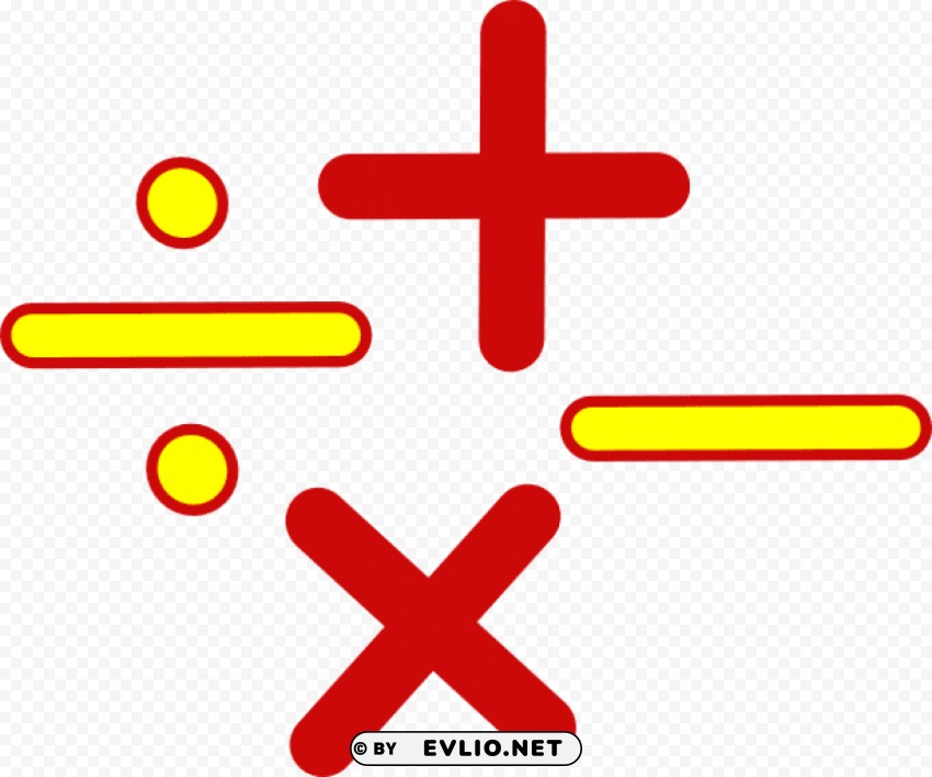 math symbols no Isolated Graphic with Transparent Background PNG