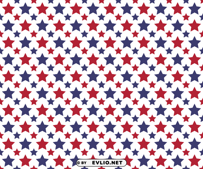 red and blue stars white ClearCut Background Isolated PNG Design