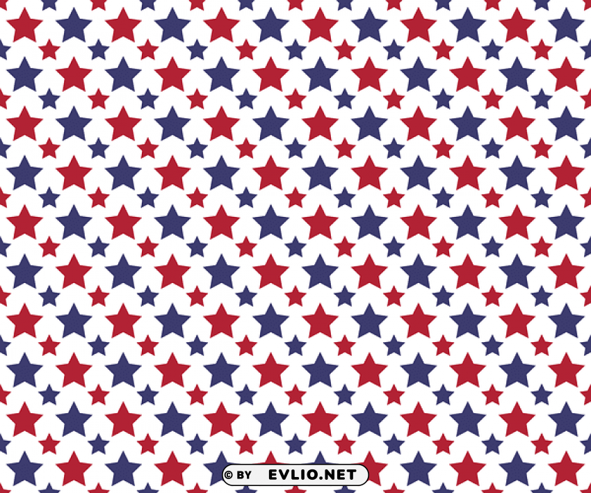 Red And Blue Stars White ClearCut Background Isolated PNG Design