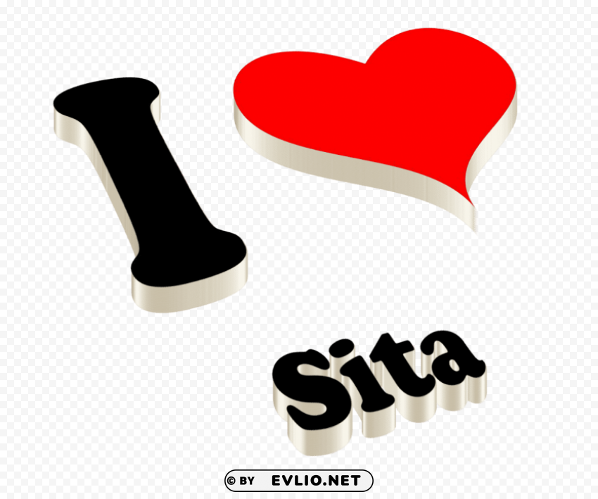 sita happy birthday name logo HighQuality Transparent PNG Element