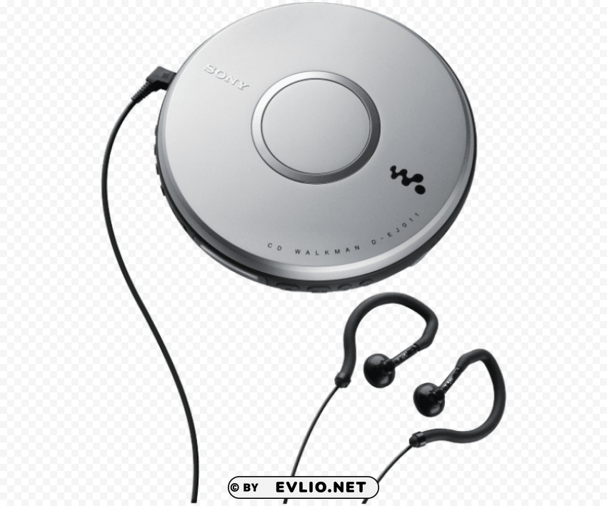 sony cd player Clear Background Isolated PNG Illustration
