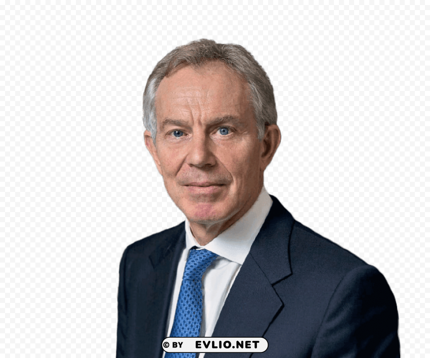 Tony Blair PNG With Isolated Background