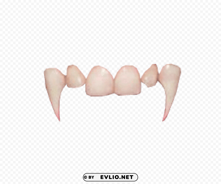 Vampire Teeth PNG For Design