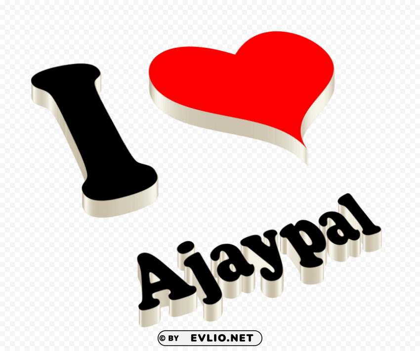 ajaypal 3d letter name Free download PNG images with alpha transparency