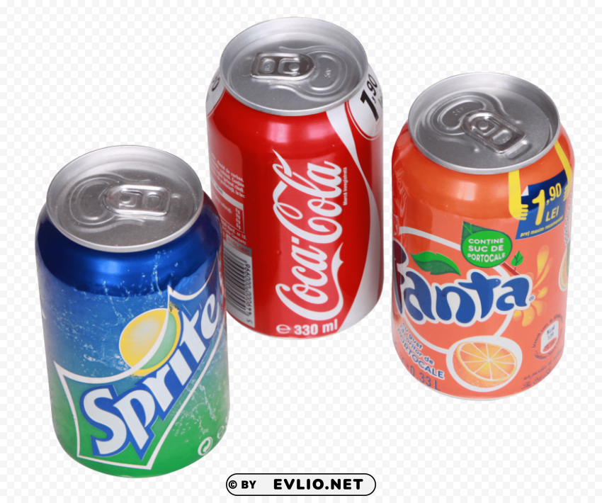 Soda Can PNG Image With Transparent Cutout