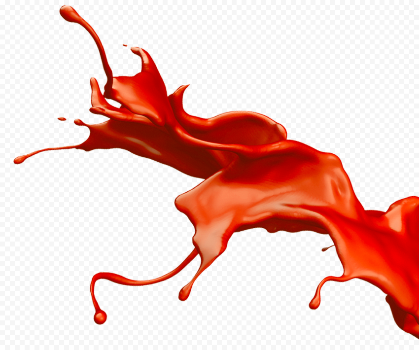 Tomato Ketchup Splash HD Image PNG images for mockups - Image ID 6035b7f6