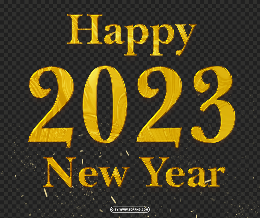 2023 happy new year Transparent PNG graphics assortment - Image ID b41dd397