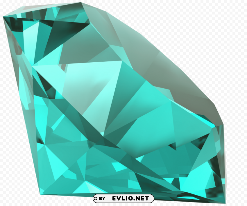 blue diamond PNG Image with Clear Isolated Object clipart png photo - 6deee5b1