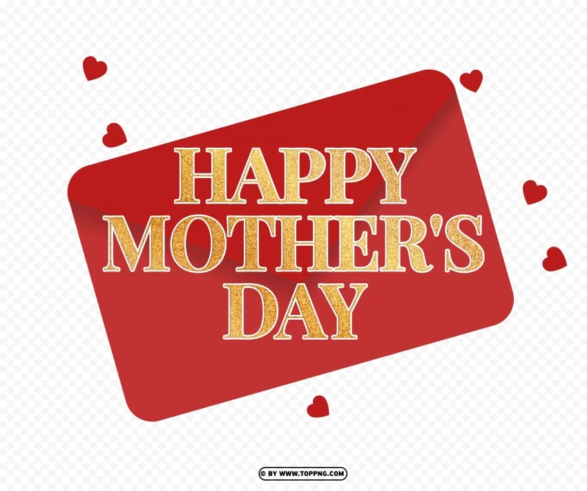 Free Happy Mothers Day Card Transparent Background Isolation Of PNG