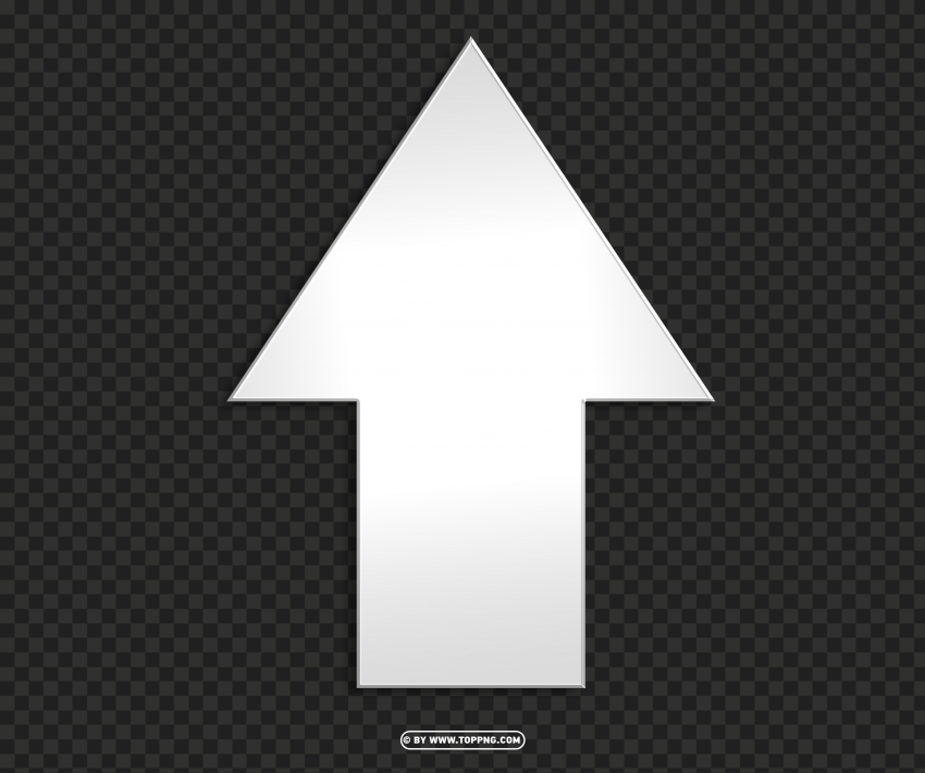 free hd 3d silver arrow up background PNG images with transparent layer - Image ID 0ea22e19