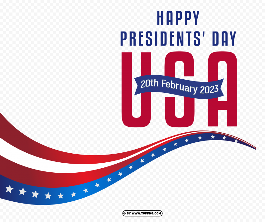 Happy 2023 Presidents Day Design HD Transparent PNG format - Image ID 7fb1a76f