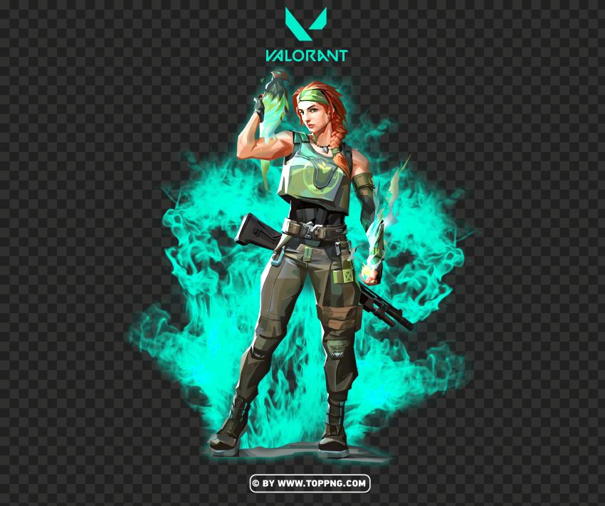 HD Valorant Skye Female Agent Character Player Transparent Background PNG Isolated Design - Image ID 947ba4a4