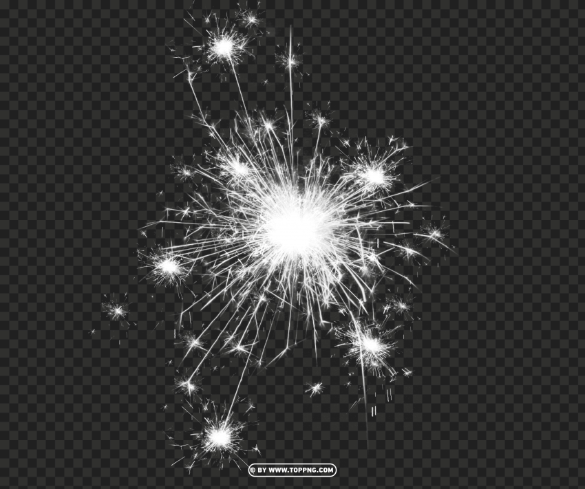 hd white sparkles free transparent PNG picture