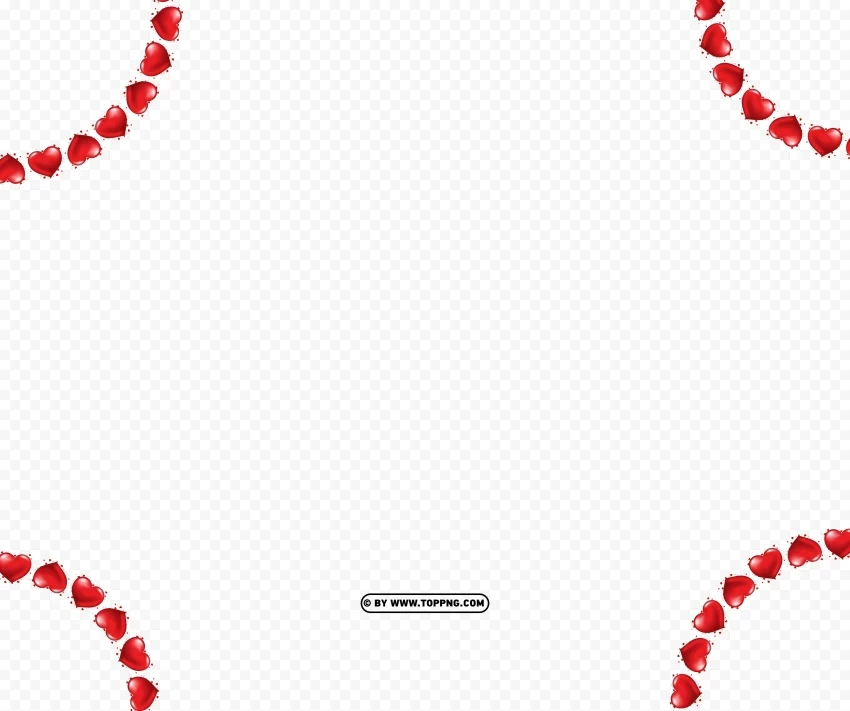 heart border valentines day PNG files with no royalties