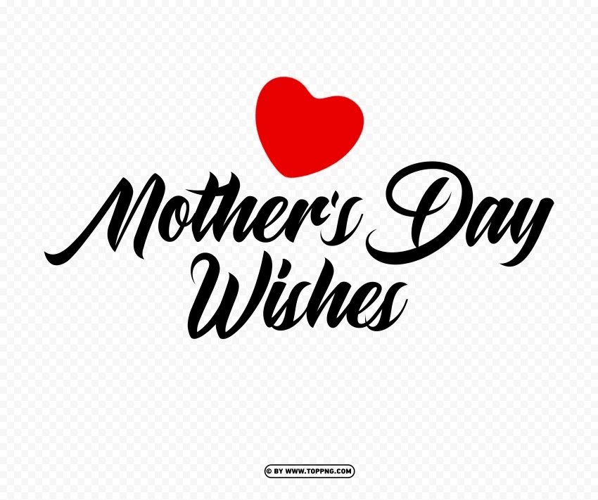 Heartwarming Mothers Day Wishes On Background PNG Images With Transparent Canvas
