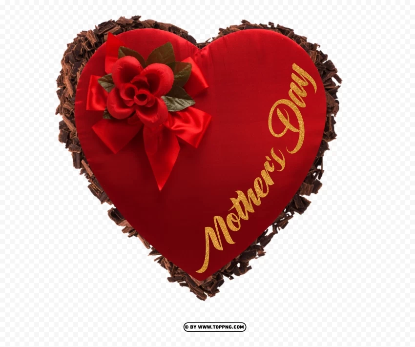 Mother's Day Heart Shaped Chocolate Box Image PNG images with transparent canvas assortment - Image ID 77eb0c18