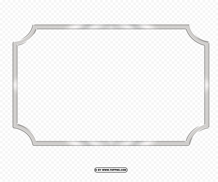 silver vintage frame border images Transparent PNG Graphic with Isolated Object - Image ID e99e3448