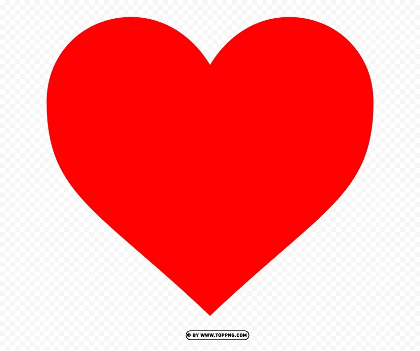 true love red minimal heart free Isolated Element in Transparent PNG - Image ID 9a1cd39e