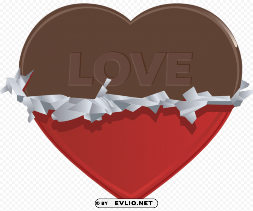 Chocko Heart PNG Files With No Royalties