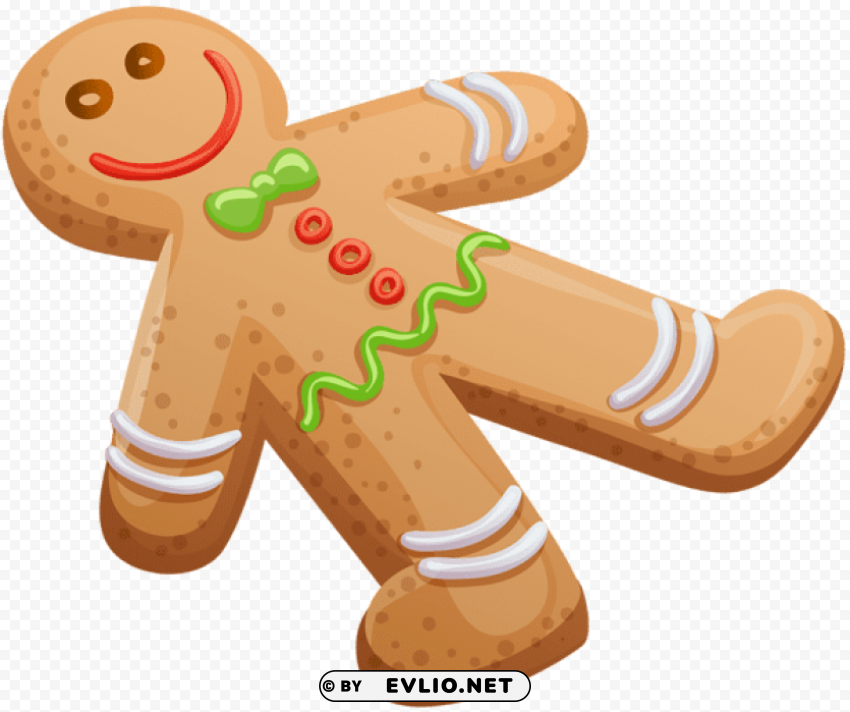 gingerbread man cookie ClearCut Background PNG Isolated Subject