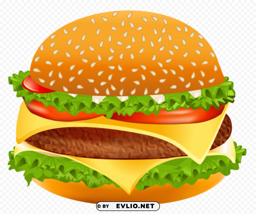 hamburger vector Clear background PNG elements