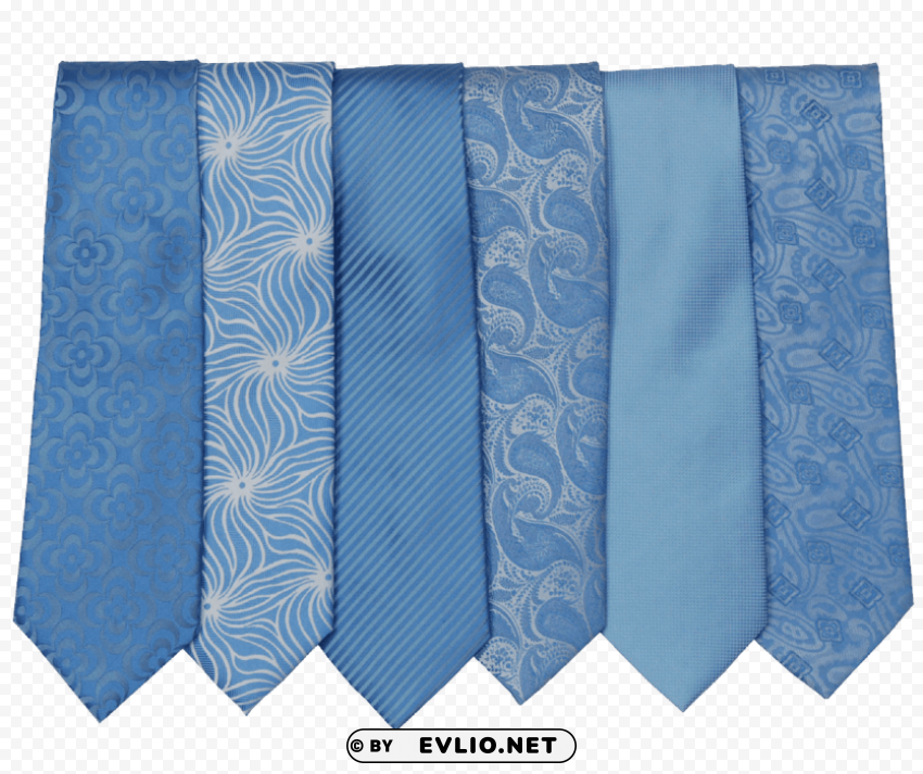blue tie PNG Image Isolated with High Clarity