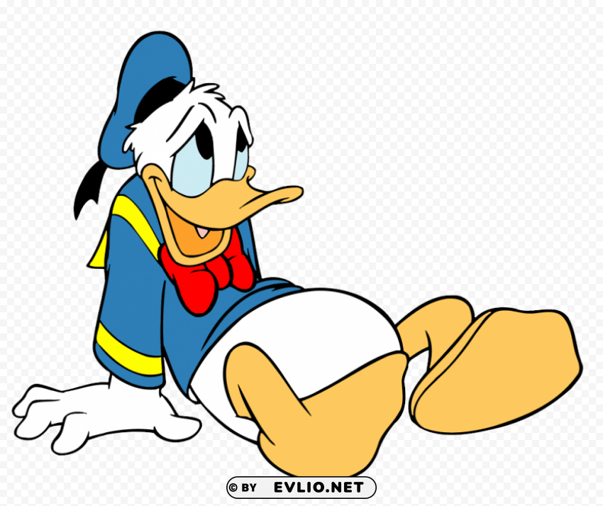 donald duck PNG with no bg