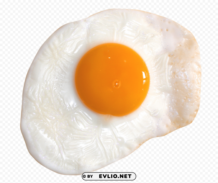 fried egg Isolated Item in Transparent PNG Format