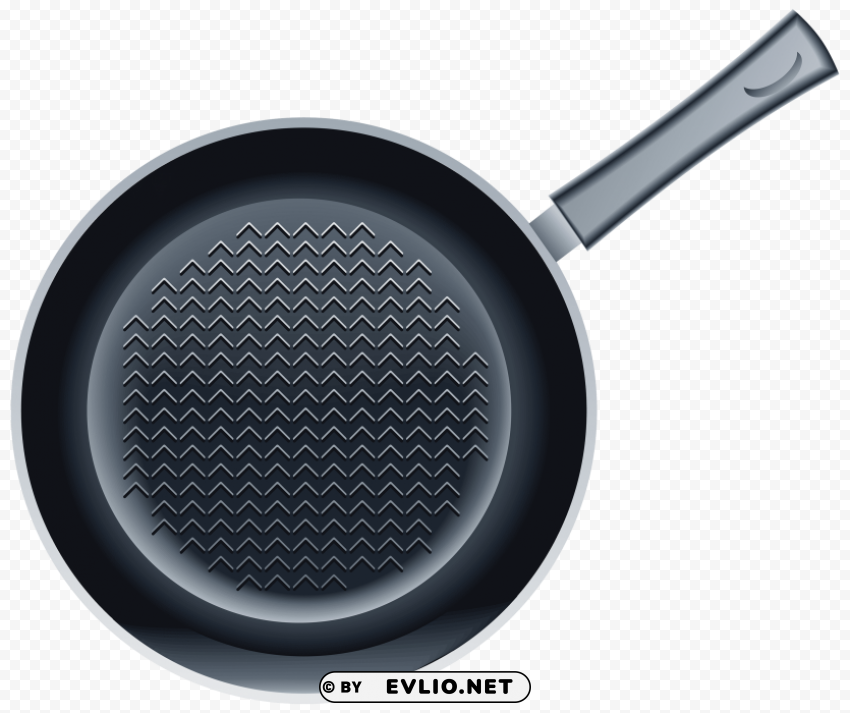 frying pan image Isolated Design Element in Clear Transparent PNG clipart png photo - eeb1b2a7