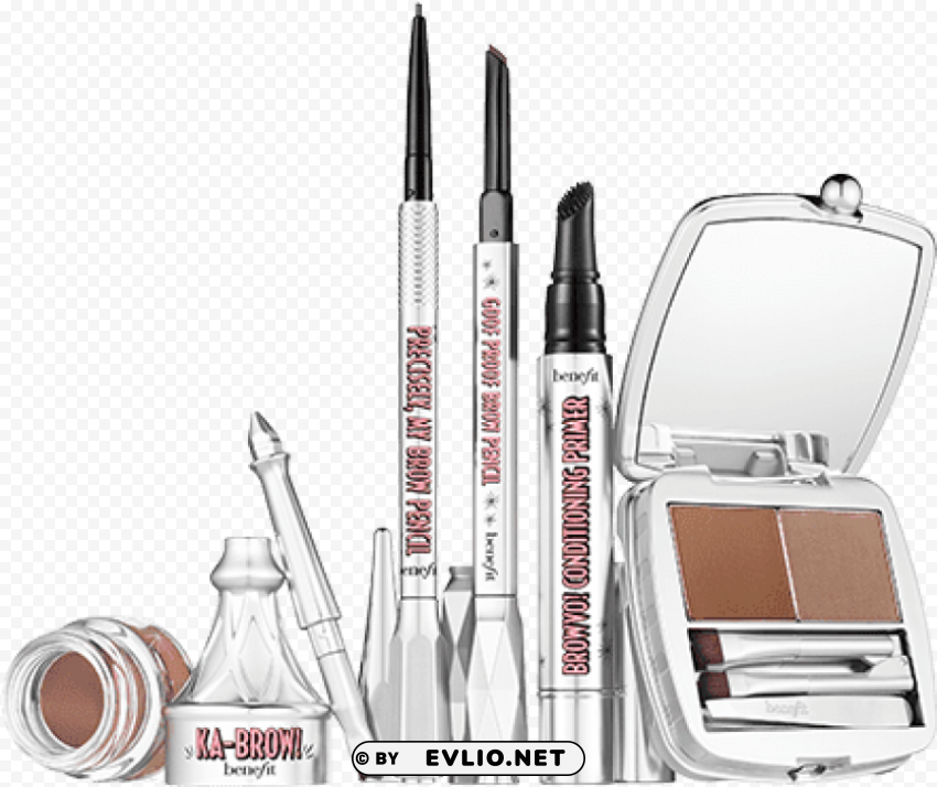 benefit cosmetics brow zings eyebrow shaping kit PNG with transparent overlay