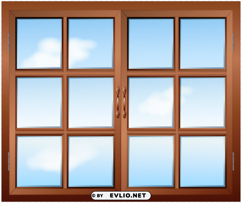 brown window Free PNG images with alpha channel compilation