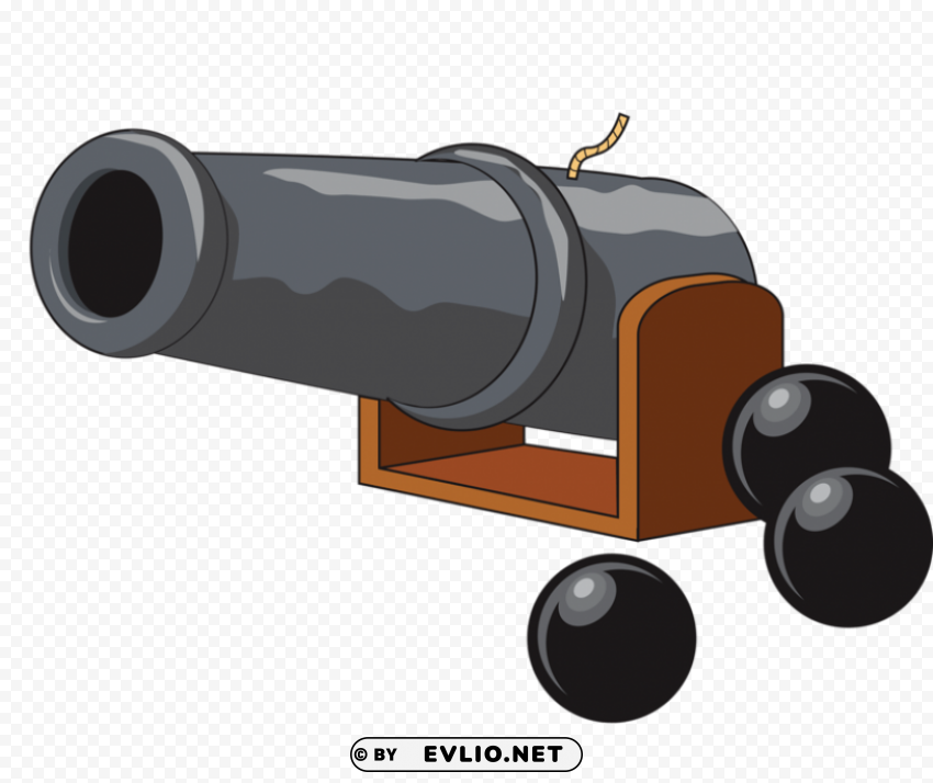 cannon Transparent design PNG png images background -  image ID is 6011dca3