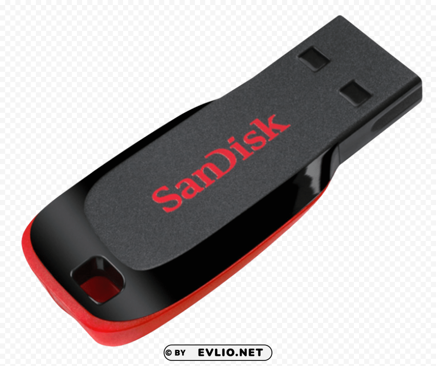 Transparent Background PNG of sandisk usb flash pen drive Transparent art PNG - Image ID 6a5a0571