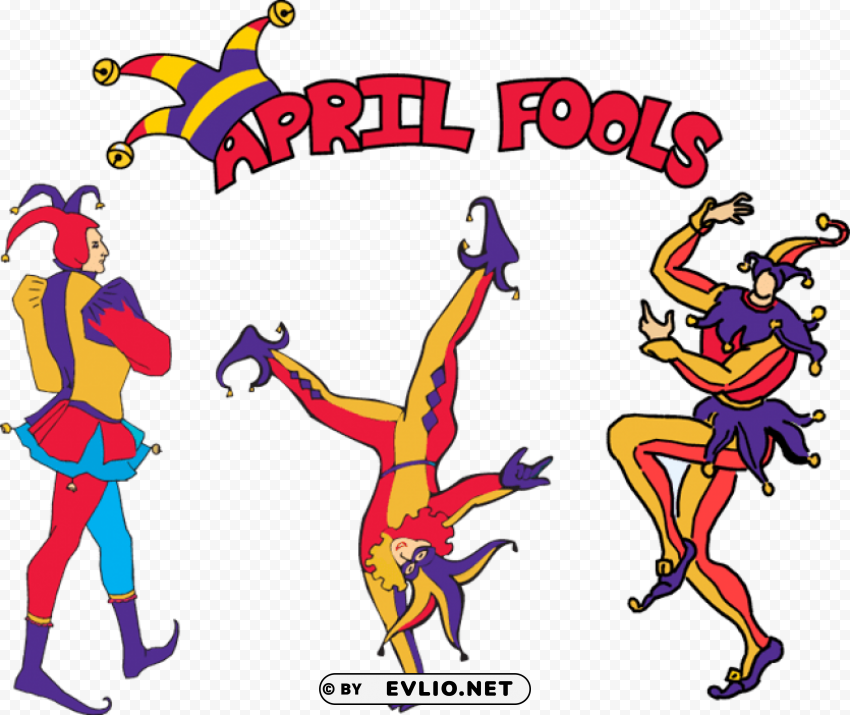april fools day picture Clean Background Isolated PNG Object