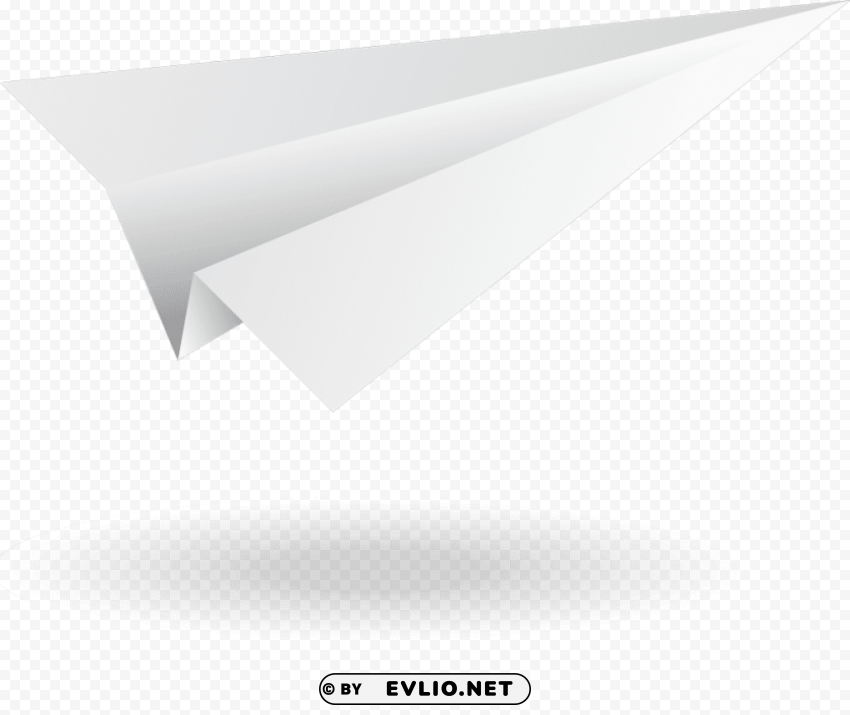 white paper plane PNG images with no attribution