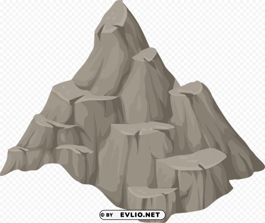 mountain Clean Background Isolated PNG Object clipart png photo - 8a589852