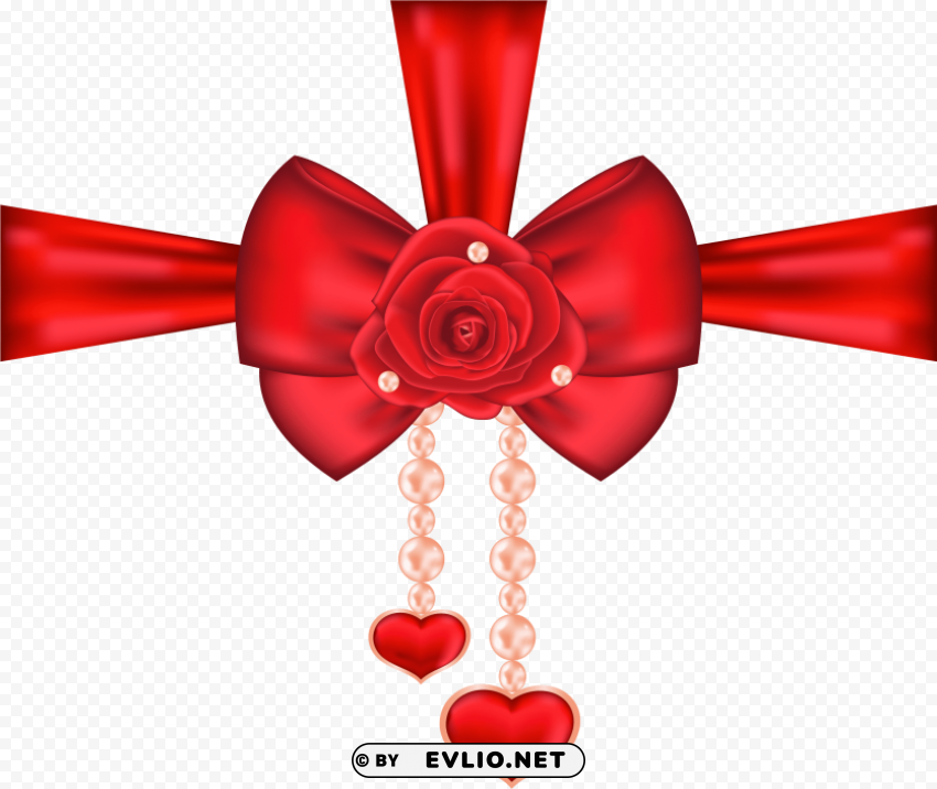ribbon clipart silver bow christmas ribbon christmas - valentine's day Clean Background Isolated PNG Design