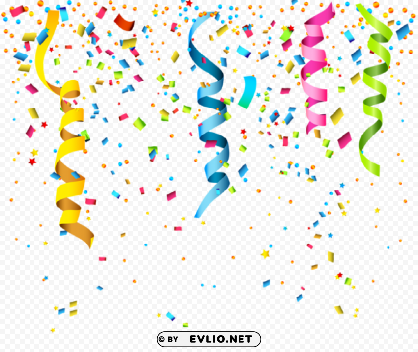 Confetti PNG Transparent Photos For Design