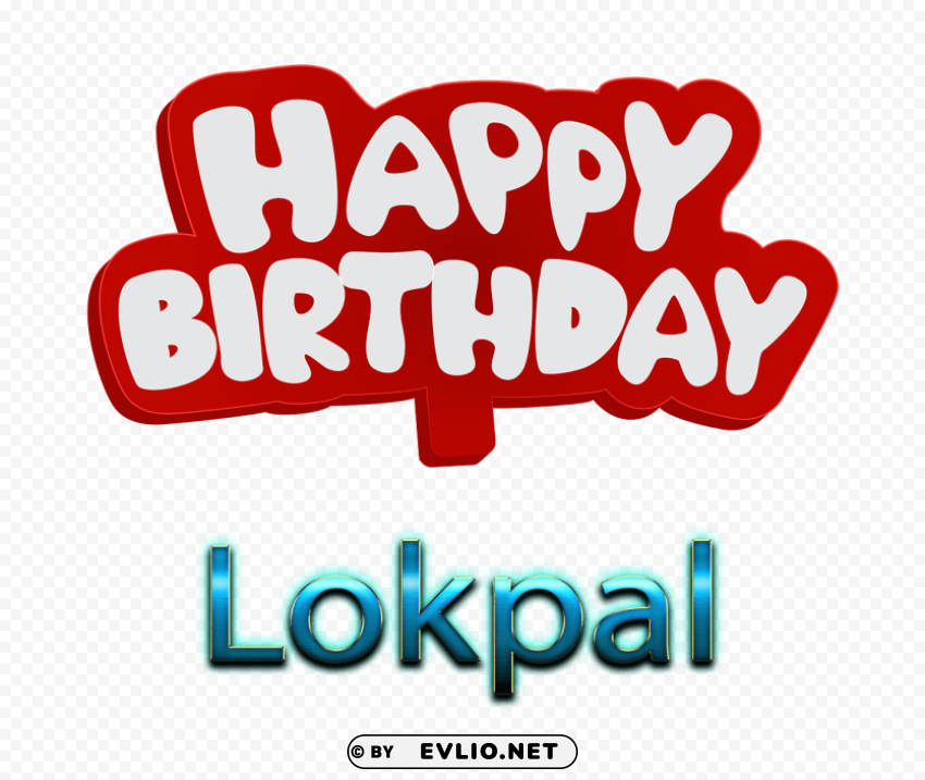 lokpal 3d letter name Transparent Background PNG Isolated Item