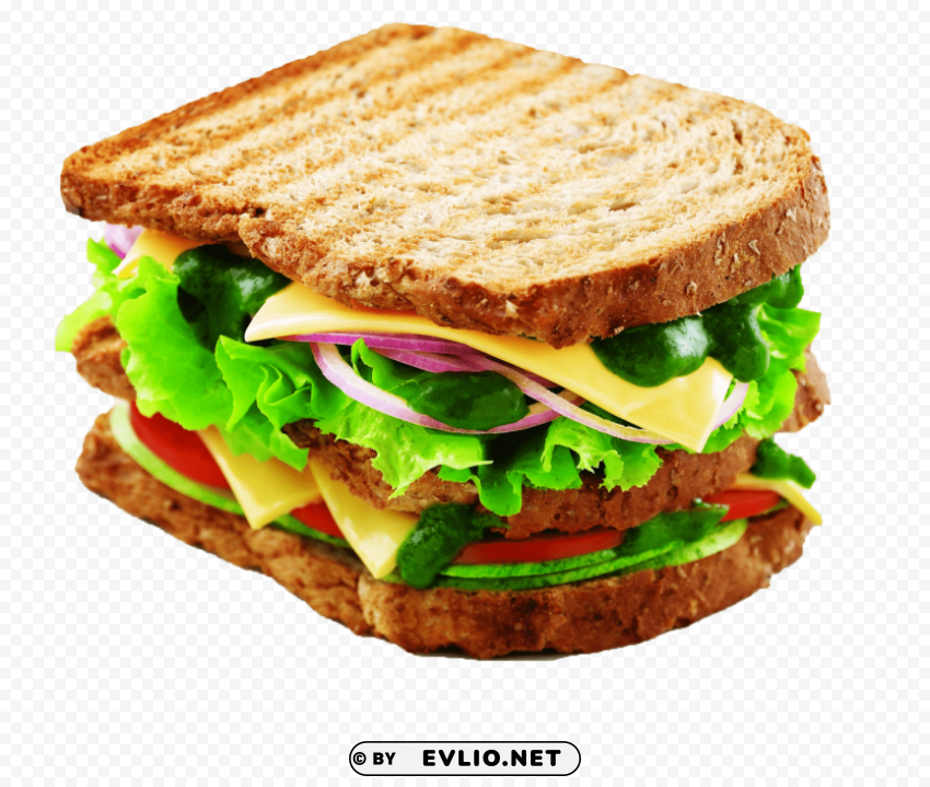 burger and sandwich transparent PNG Graphic Isolated on Clear Backdrop