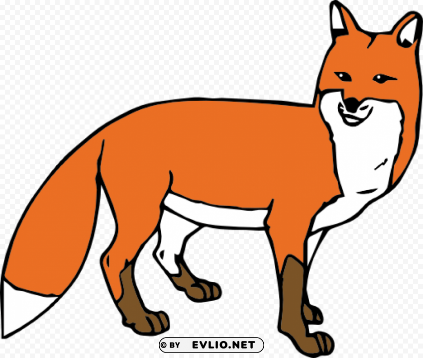 fox HighQuality Transparent PNG Object Isolation