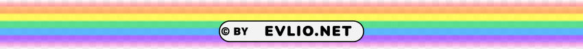 rainbow line PNG Image with Isolated Graphic