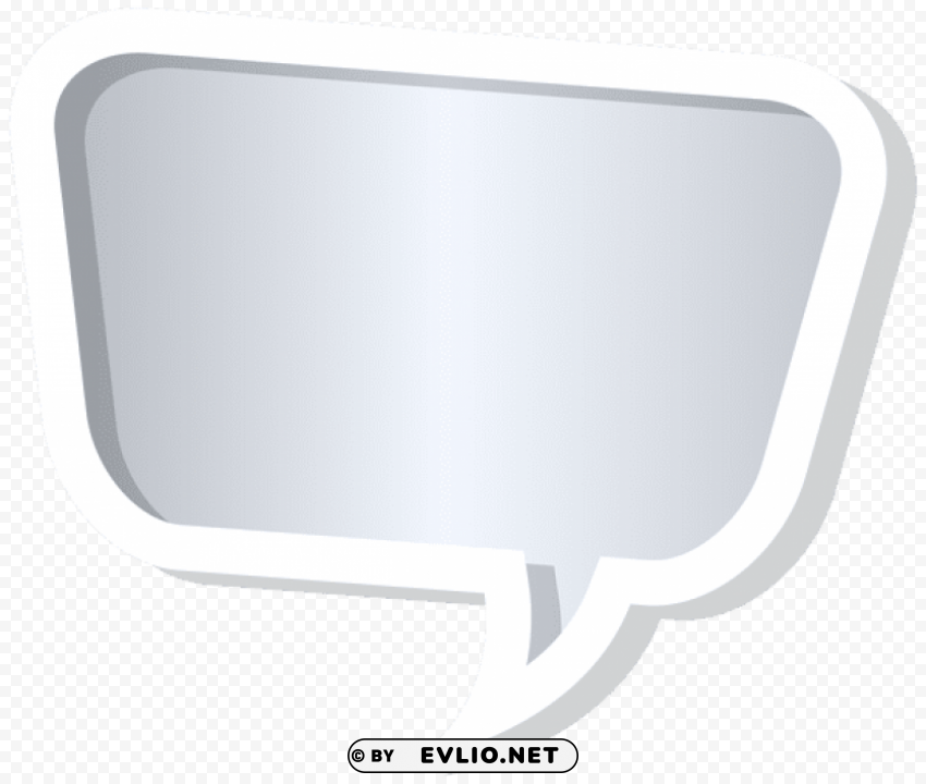 bubble speech PNG Image with Isolated Artwork
